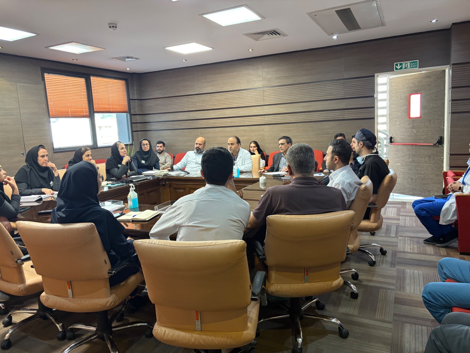 تشکیل جلسه ستاد بحران بیمارستان